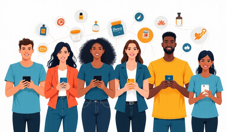 People interacting on social media with Rejuvavzion products